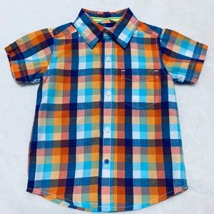 Childrens Place 18-24 mo Short Sleeve Button Down